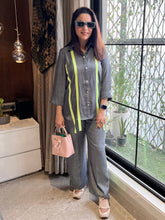 Cotton denim coord set